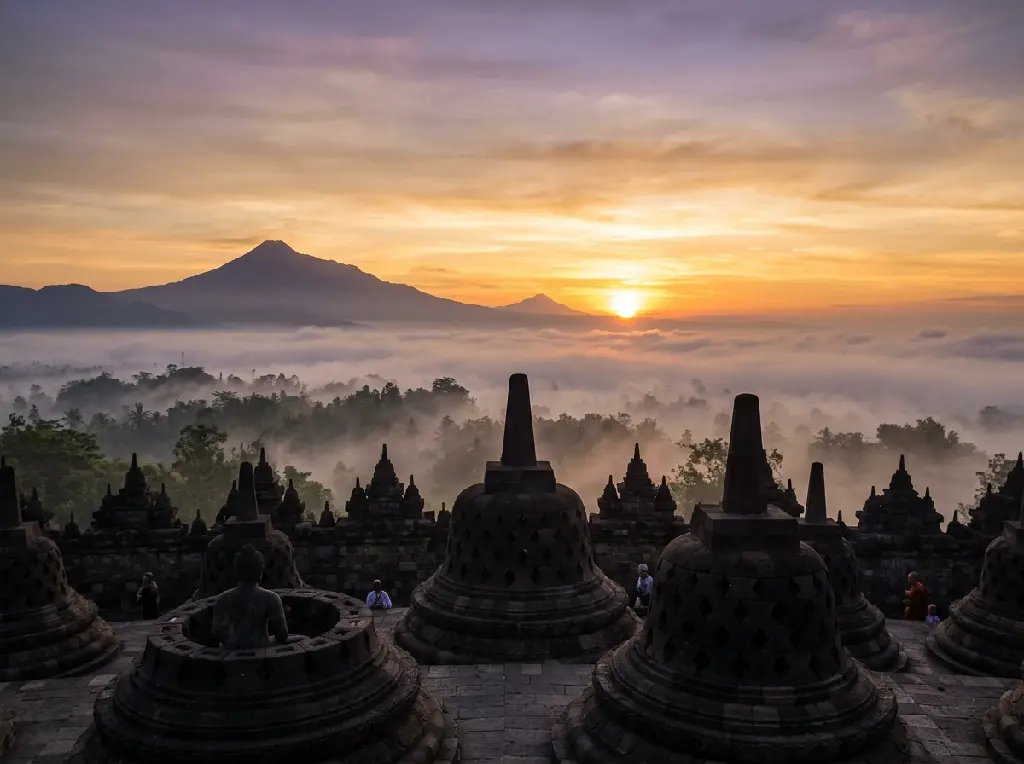 Borobudur Dawn and Prambanan Elegance.webp